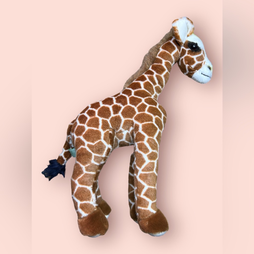 Vintage 1988 Applause WWF World Wildlife Fund GIRAFFE Plush Stuffed Animal toy
